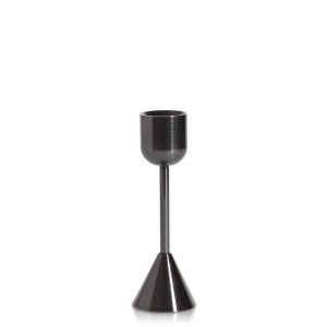 Candle Holders | Black Halcyon Taperholder – Greta Candle Holders Black