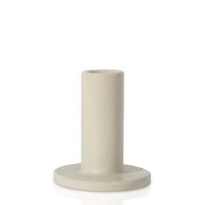 Candle Holders | Valley Mist Orla Ceramic Dinner Candle Holder, Pack of 1 Candle Holders Candle Holders