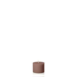 Candles | Chocolate 5cm x 4cm Slim Pillar Candles Candles