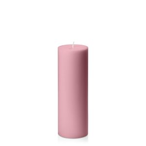 Candles | Dusty Pink 7cm x 20cm Pillar Candles Candles