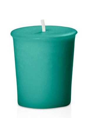 Candles | Emerald Green 4cm x 5cm Votive, Pack of 6 Candles Candles