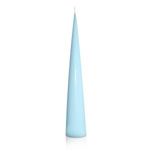 Candles | French Blue 4.7cm x 30cm Cone Candle Candles Candles