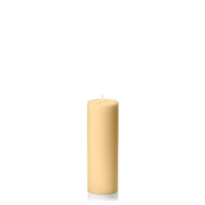 Candles | Gold 5cm x 15cm Slim Pillar Candles Candles