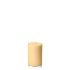 Candles | Gold 7cm x 10cm Pillar Candles Candles