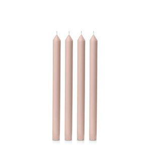 Candles | Heritage Rose 30cm Dinner Candle, Pack of 4 Candles Candles