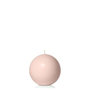 Candles | Heritage Rose 7.5cm Sphere Candle Ball Candles Candles