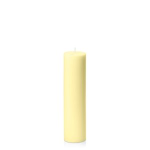 Candles | Lemon 5cm x 20cm Slim Pillar Candles Candles