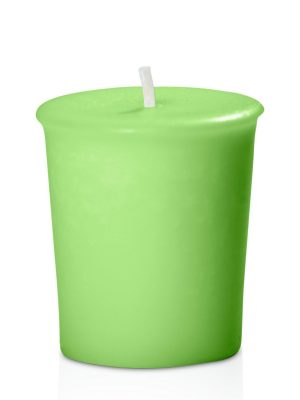 Candles | Lime 4cm x 5cm Votive, Pack of 6 Candles Candles