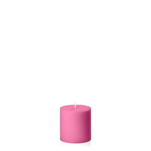 Candles | Magenta 7cm x 7cm Pillar Candles Candles