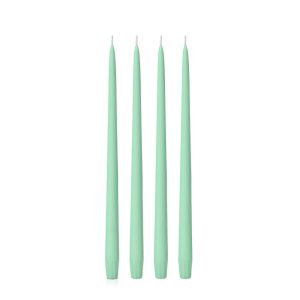 Candles | Mint Green 35cm Taper, Pack of 4 Candles Candles