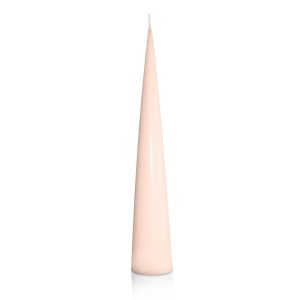 Candles | Nude 4.7cm x 30cm Cone Candle Candles Candles