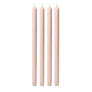 Candles | Nude 40cm Dinner Candle, Pack of 4 Candles Candles