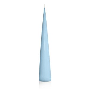 Candles | Pastel Blue 4.7cm x 30cm Cone Candle Candles Candles