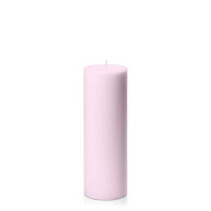 Candles | Pastel Pink 7cm x 20cm Pillar Candles Candles