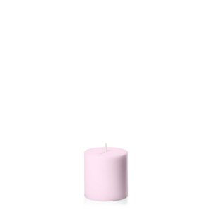 Candles | Pastel Pink 7cm x 7cm Pillar Candles Candles