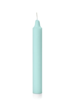 Candles | Pastel Teal Wish Candle, Pack of 20 Candles Candles