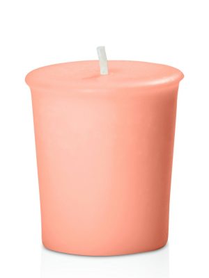 Candles | Peach 4cm x 5cm Votive, Pack of 6 Candles Candles