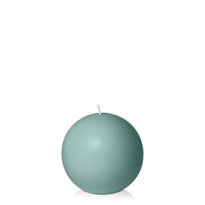 Candles | Sage Green 10cm Sphere Candle Ball Candles Candles