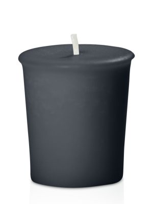 Candles | Steel Blue 4cm x 5cm Votive, Pack of 6 Candles Candles