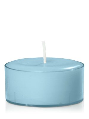 Candles | French Blue Tealight, Pack of 24 Candles Candles