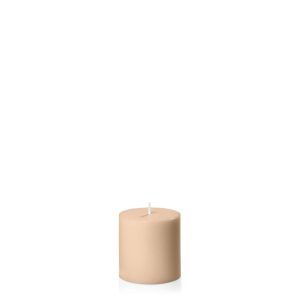 Candles | Toffee 7cm x 7cm Pillar Candles Candles